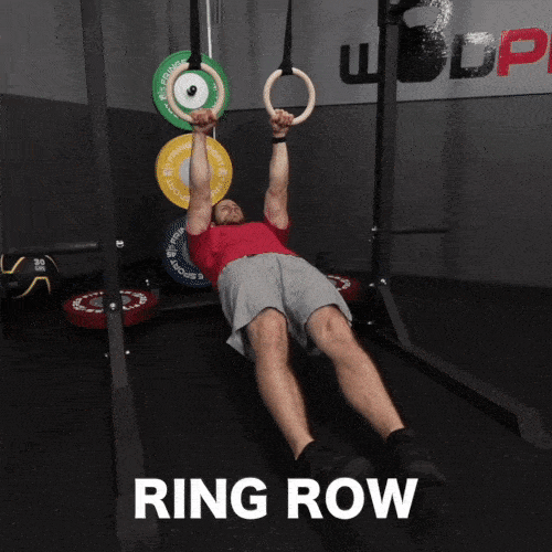 ring row workout demo