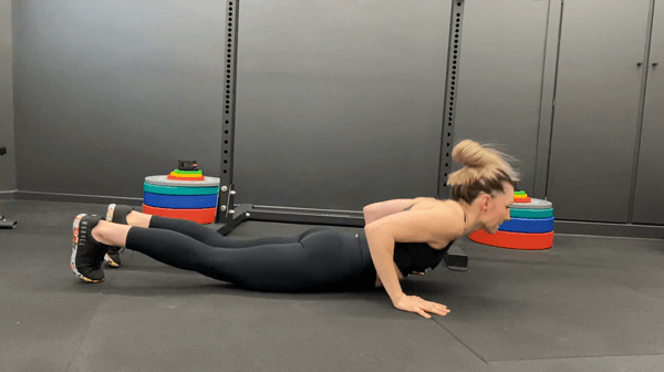 the teanager push up