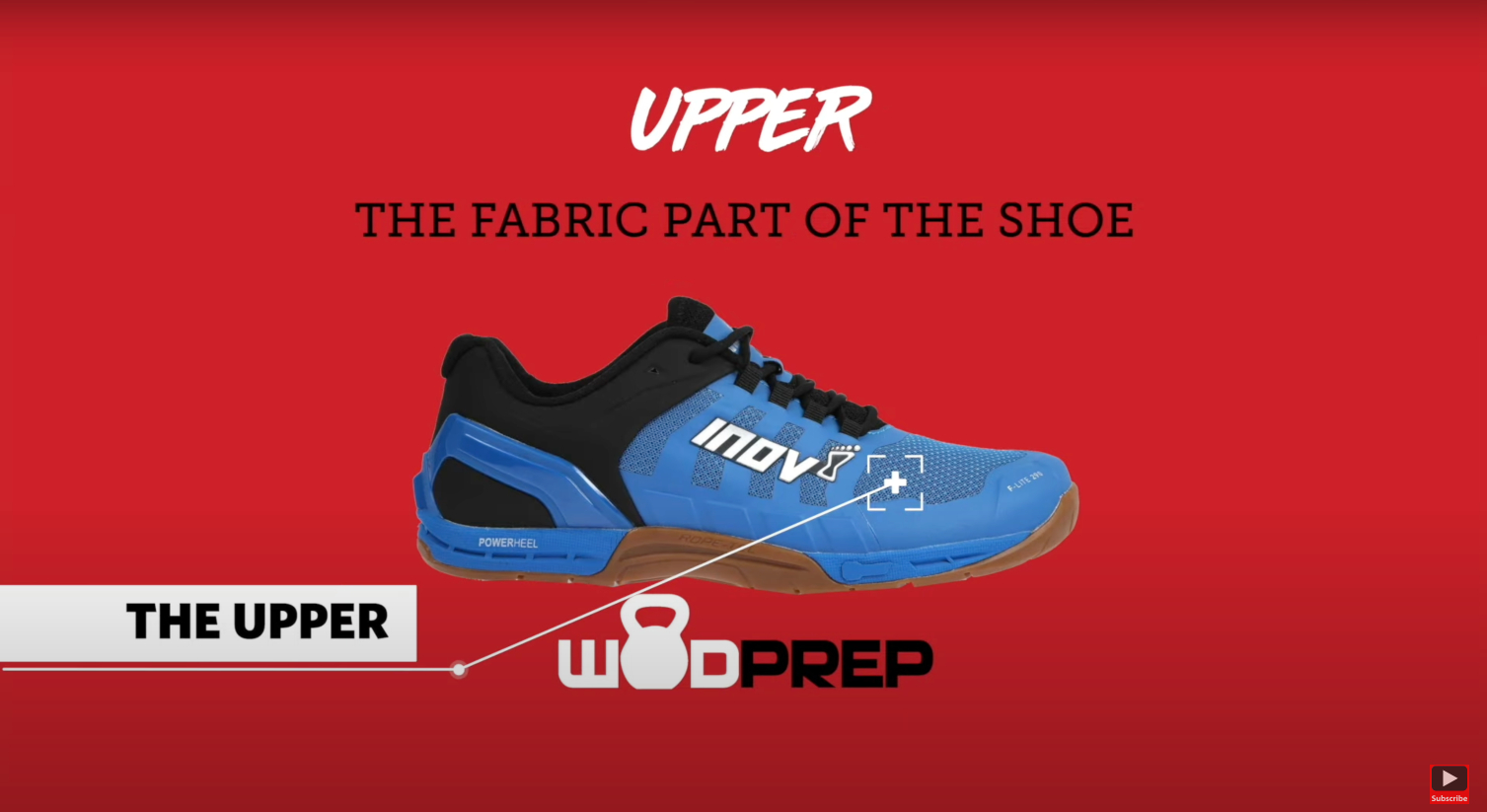 upper (the upper part of the shoe) for Crossfit sneakers