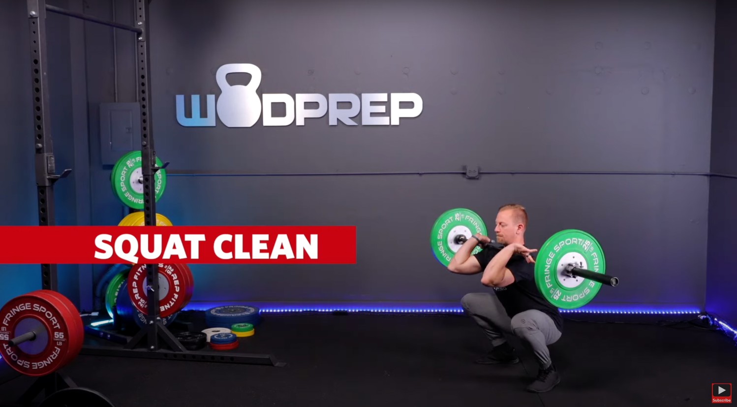 weightlifting for beginners squat and power clean