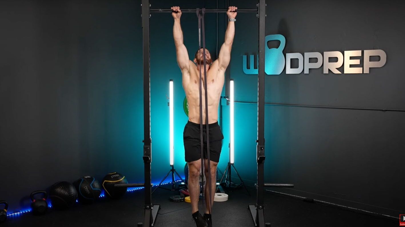 How to Build the Strength for Your First Strict Pull Up Using Bands!