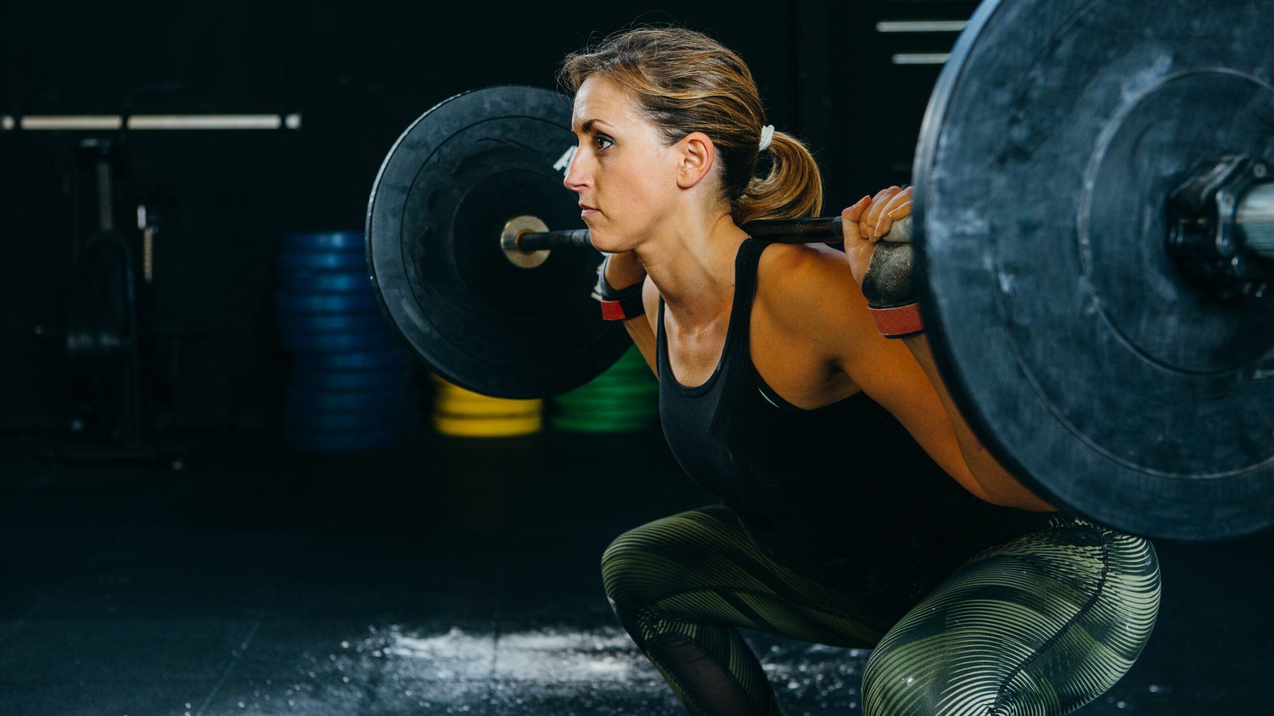 Barbell squat for online beginners