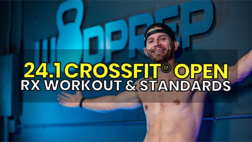 24.1 CrossFit® Open Rx Workout & Standards WODprep Simple Coaching