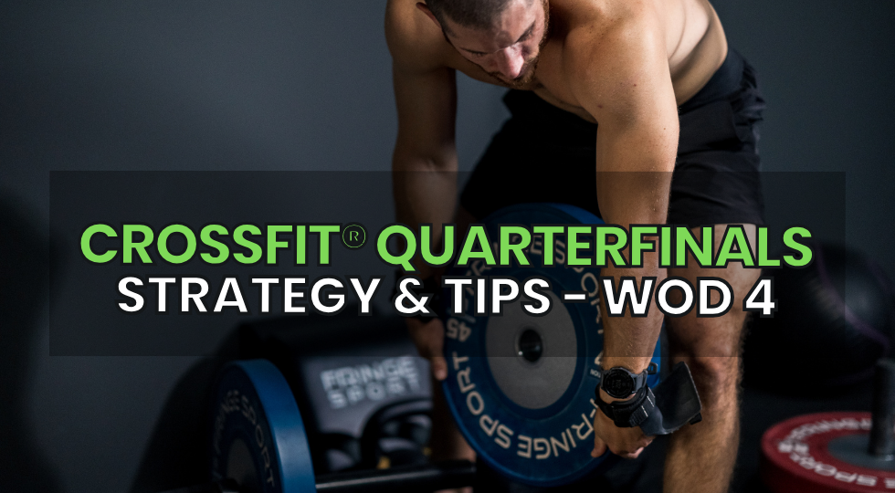 CrossFit® Quarterfinals Strategy Workout 4 WODprep Simple Coaching